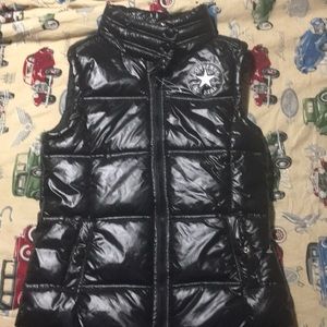 Chuck Taylor converse puffer vest